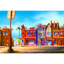 1000pcs/set DIY Streetscape Paper Puzzles Toys Mini Educational Game Jigsaw