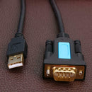 CableDeconn C0407 USB to RS232 Male to Male PL-2303 Adapter Converter Cable