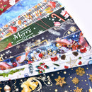 10 Pcs Nail Transfer Foil Colorful Halloween Christmas Nail Decals DIY Nail Art*