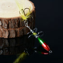 Long Casting Spinner Bait Fishing Lure Double Tail Propeller Trout Carp Cat