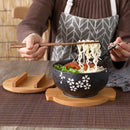Japanese Bowl Instant Noodles Tableware Dining Room Tableware Salad Ceramic