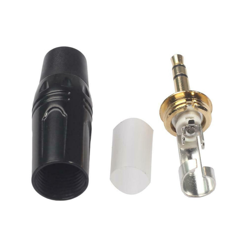 3.5mm Jack Plug Stereo Audio Adapter Headphone Soldering Connector (5pcs)