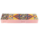DIY Flower Special Shaped Diamond Painting 2 Grids Students Pencil Case