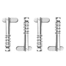 4 Pack Bimini Top Pins Quick Release Pin 1/4 inch 6mm with Spring for Boats Deck