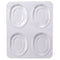 Drum Dampeners 20 Pieces Clear Damper Gel Pads Non-Toxic Soft Drum Damper T