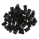 50 Pack Rubber Well Nuts M5 5mm Brass Insert Metric Wellnuts Motorcycle