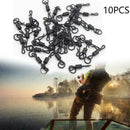 Quick Change Ring Swivels Size 8 and 11 Carp Fishing Tackle Black Rig Link T6V8