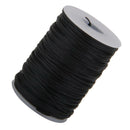 2pcs 76Yds Leather Sewing Flat Waxed Thread Cord 1.2mm DIY Hand Stitching