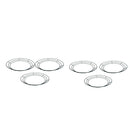 3x 35cm Metal Wire Wreath Frame Rings Form Flowers/Memorial DIY Crafts