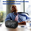 Alarm Clock Radio With Wireless Bluetooth Speaker Fm Radio Night Light 5 In
