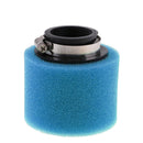 Blue 42mm Foam Air Filter Straight for 125cc Pit Quad Dirt Bike ATV Buggy