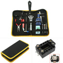 17pcs Watch Case Opener Adjustable Screw Back Remover Waterproof Repair T QSG