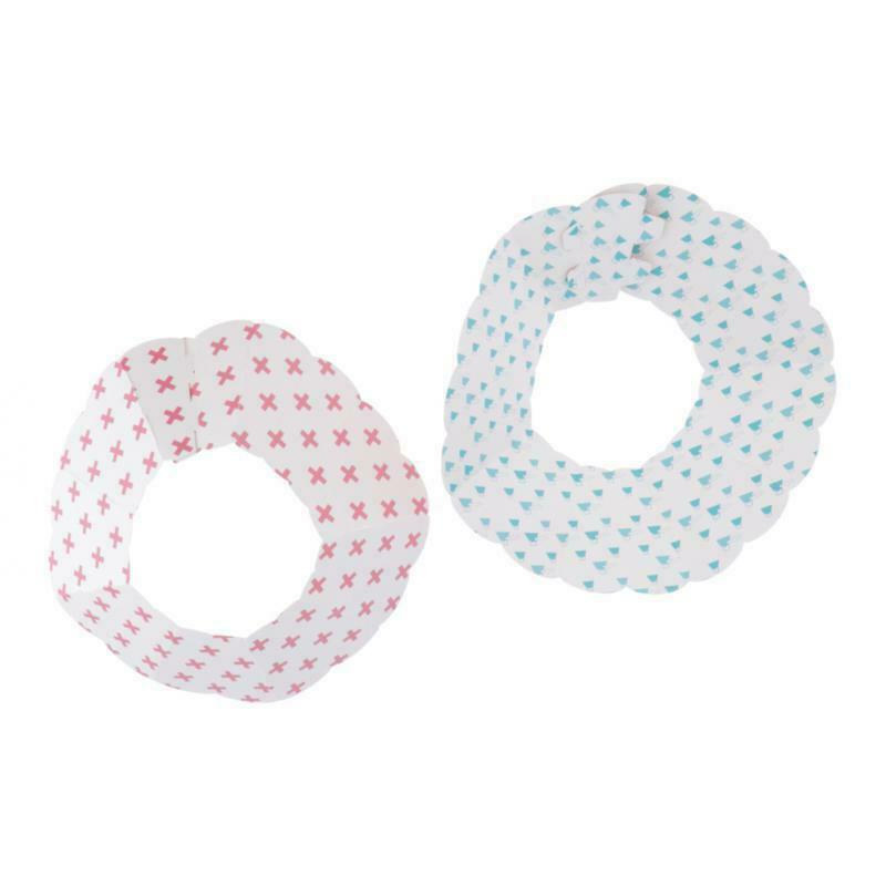 2x Pet Anti-bite Paper Collars Dog Resuable Collapsible Collar Volcano-L