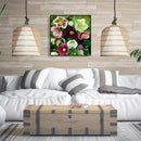 5D Diamond Painting Cross Stitch Mosaic Needlework (WLL1481 Red Flower)