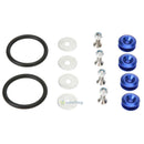 Quick Release Fasteners For Car Bumpers Trunk Fender Hatch Lids Kit Blue