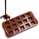 15 Cavities DIY Chocolate Silicone Square Grid Mold Cookie Baking Moulds