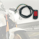 5pcs Motorcycle Handlebar Flameout Startup Switch Red-modification par TVW