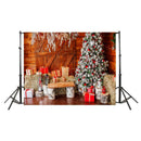 Christmas Backdrop Cloth Pine Tree Home Decor Photo Studio Fabric (Y-2138) A