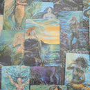 Messages from the Mermaids Oracle Tarot Card Deck 44 Cards and GuidebookB Ew
