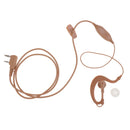 Two Way Radio Earpiece, 2Pin PTT Security Headset Walkie Talkie Earphone