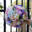 Roses Wedding Bouquet Bridesmaid Bouquet Bridal Bouquet Artificial Flowers  T4V5