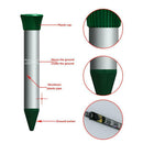 Outdoor Lawn Mole Repellent Ultrasonic Electronic Rat Pest Control Repeller