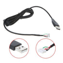 Durable USB Mouse Cable For Logitech MX518/310 /510G1 G400 Profession Mouse Line