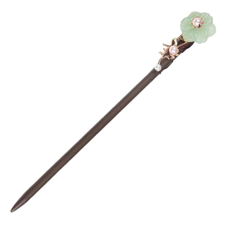 Chinese Style Traditional Handmade Natural Wooden Hairpin