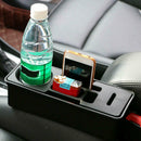 1 New Multifunction Car Seat Crevice Storage Box Organizer Coin Phone Cup  NKD