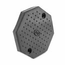 Vehicle Octagon Floor Jack Disk Pad Adapter Rubber Blanket for Pinch Weld Side