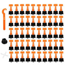 50pcs/set Level Wedges Tile Spacers for Flooring Wall Tile Leveling System