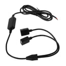 Car Charger Dual USB Female 12V to 5V 3A DC to DC Power Supply Converter For DVR