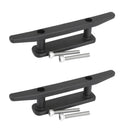 Pack of 2 Pieces 163mm UV Resistant Black Nylon Kayak Canoe Marine Boat Dinghy