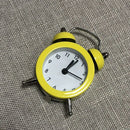 Portable Cute Mini Round Battery Alarm Clock Desktop Table Bedside Clocks DeZ3F5