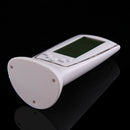 New LCD Digital Alarm Clock Calendar Thermometer Blue LED Backlight