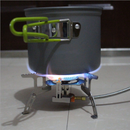 3500W Foldable Camping Gas Stove Outdoor Windproof Cooking Split Burner New