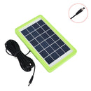 30W USB Solar Panel 5/12V 10-in-1 Charging Line For Boat Car Home Camping Hiki^