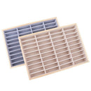 Fashion Solid Bamboo Wood Jewelry Display Tray Earrings, Pendant, Bangle, B