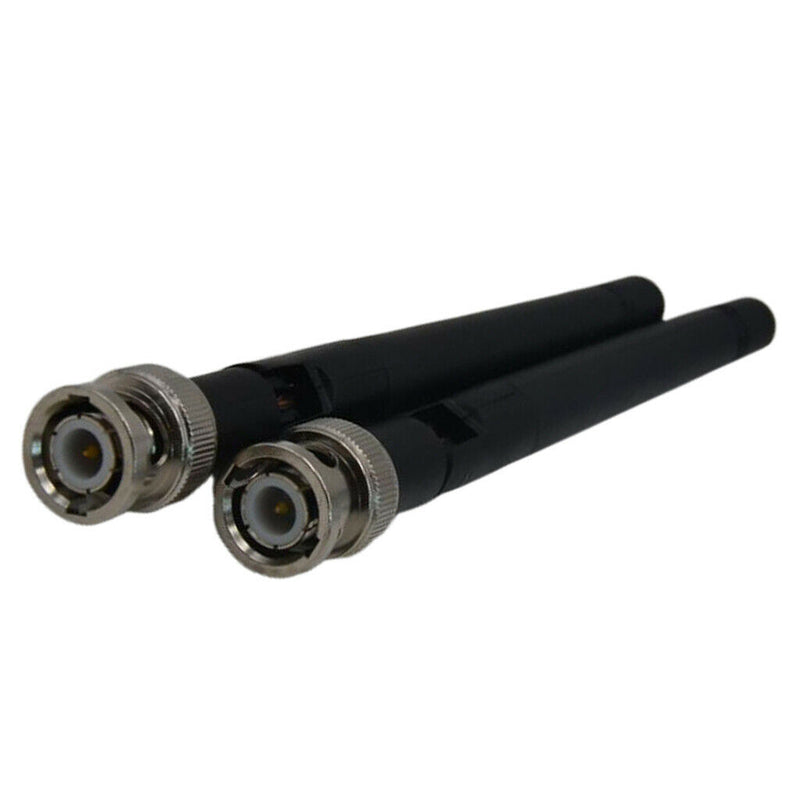 2 x UHF Antennas with BNC connectors For  G3 series XS Wireless