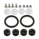 Black Quick Release Fasteners For Car Bumper Trunk Fender Hatch Lid