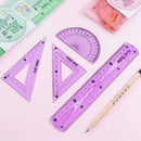 Creative Soft Ruler Students Special Soft Ruler Cartoon Ruler Sets Four Q7P1