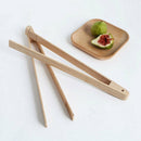 12PCS Beech Wooden Toast Tongs With Magnet Bread Toast Crumpets Serving YAX LKE