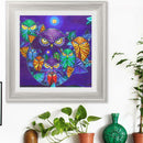 5D DIY Special Shaped Diamond Painting Flower Pattern Needlework Home Decor