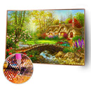 Hut 5D Full Round Diamond Painting DIY Cross Stitch Embroidery (LD330)