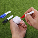 3pcs Red Blue Black Golf Ball Liner Markers Pen Drawing Alignment Marks