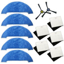 Side Brush+Filter+Mop Cloth For Ilife V8 V8S X750 A7 X800 X785 Vacuum Clean
