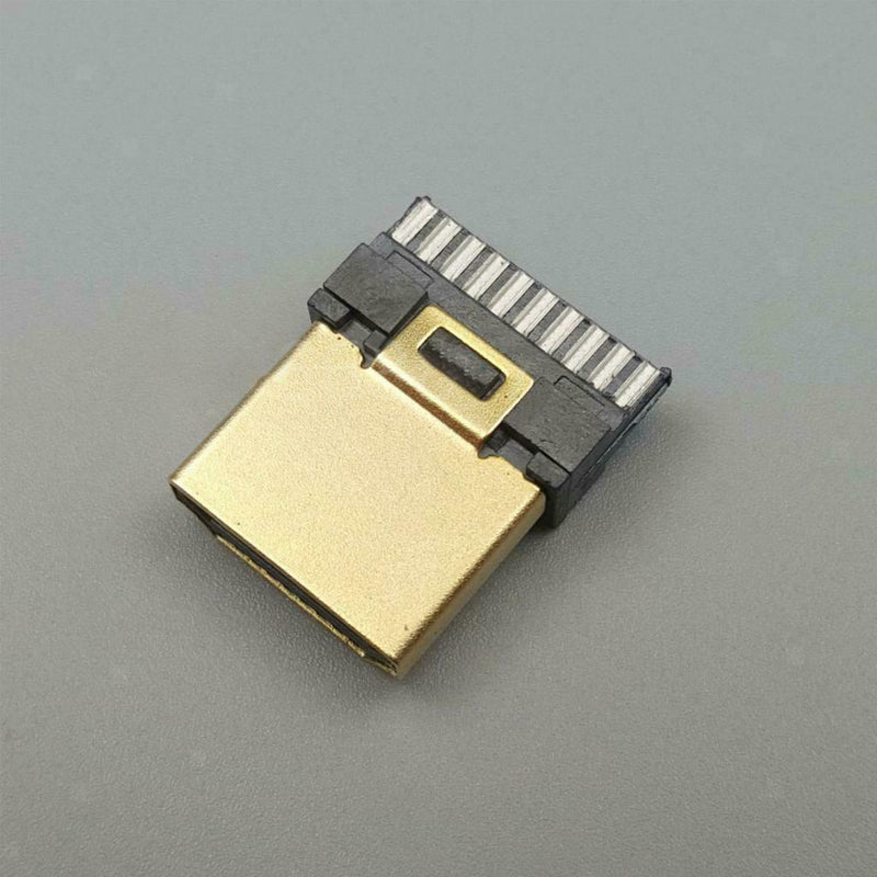 10 Pack HDMI Male 19 Pins A Type Solder Plug Termination Repair Kit