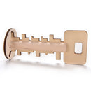 Key Unlock Puzzle Intelligence Educational Toys Pre-school Wooden Kid gift Chic