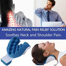 Neck And Shoulder Relaxer Neck Pain Relief Massage Pillow Neck Support Pill R3K8