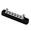 100Amp 7-Point Bus Bar Power Distribution Block with 5 Screws + 2 Studs
